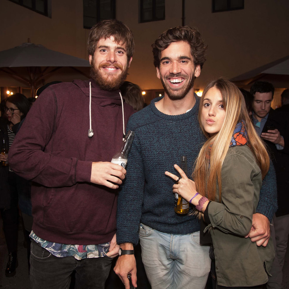 Julen Orma, Juan Bilbao y Leire Agirre