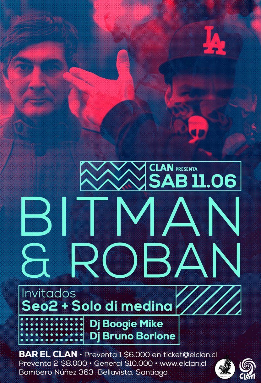 Bitman & Roban afiche baja